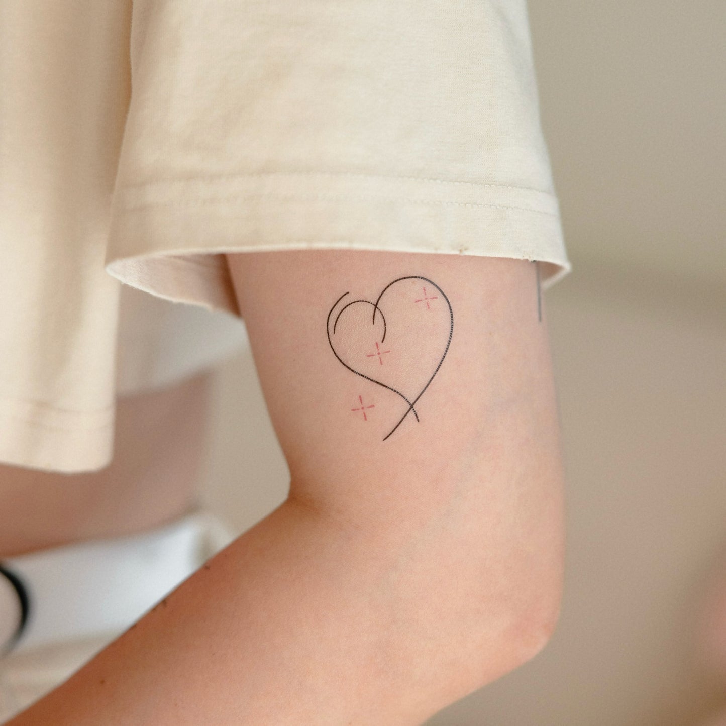 Map of the Soul (Set of 4) BTS inspired temporary tattoo sticker