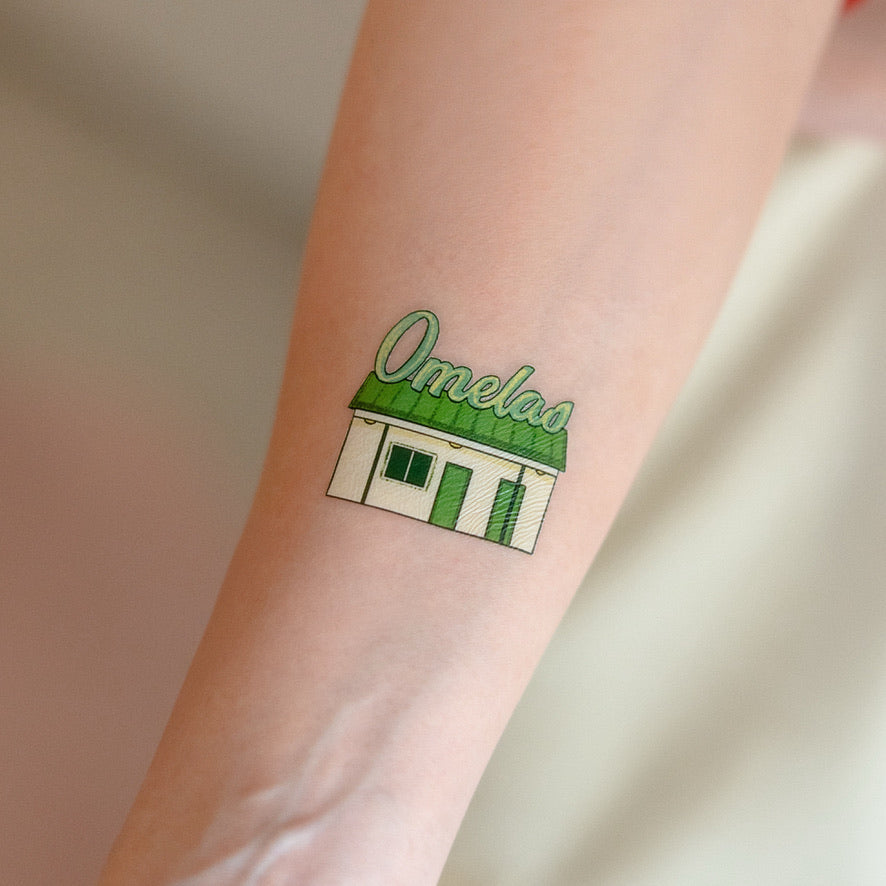 Omelas BTS inspired temporary tattoo sticker