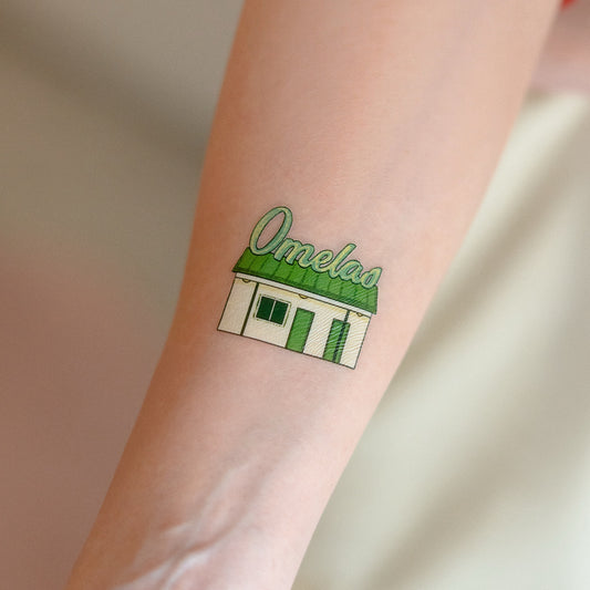 Omelas BTS inspired temporary tattoo sticker