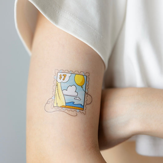 Serendipity: Stamp Edition BTS inspired temporary tattoo sticker