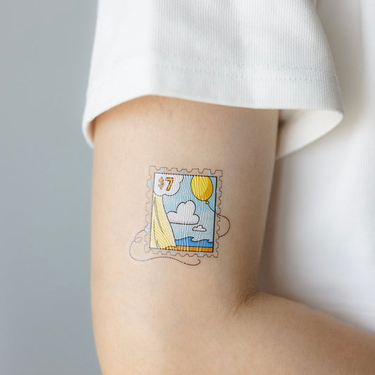 Serendipity: Stamp Edition BTS inspired temporary tattoo sticker