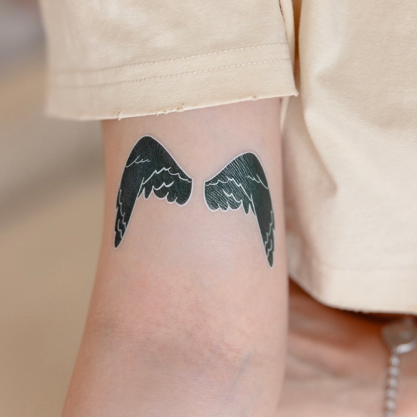 WINGS BTS inspired temporary tattoo sticker