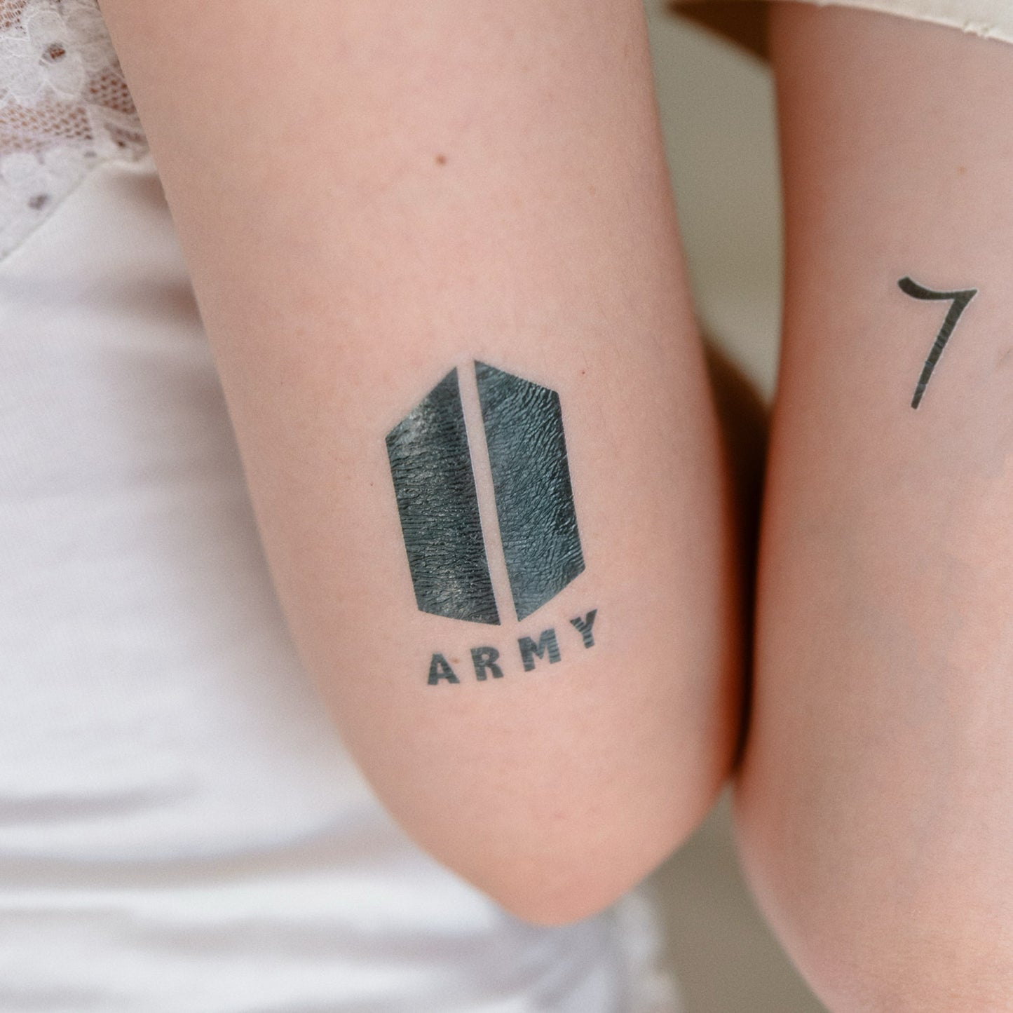 We Are ARMY BTS inspired temporary tattoo sticker