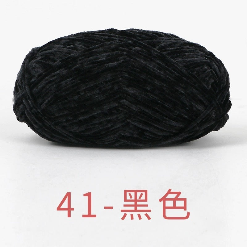 chenille velvet baby soft edelweiss #2 yarn 42 colours 雪妃尔细雪绒花2号毛线