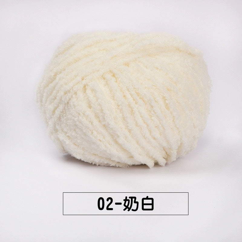 fluffy soft velvet furry yarn 53 colours 雪妃尔萌小爱短绒绒线
