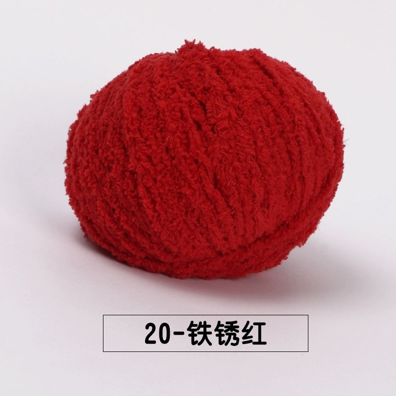fluffy soft velvet furry yarn 53 colours 雪妃尔萌小爱短绒绒线