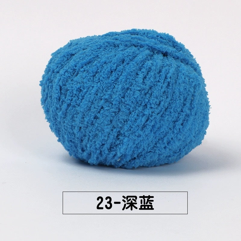 fluffy soft velvet furry yarn 53 colours 雪妃尔萌小爱短绒绒线