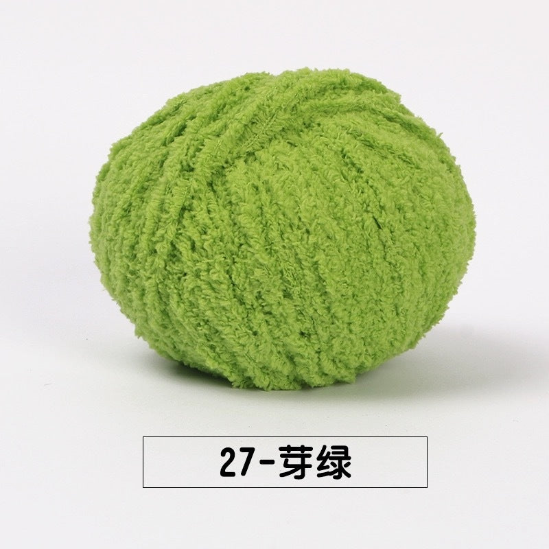 fluffy soft velvet furry yarn 53 colours 雪妃尔萌小爱短绒绒线