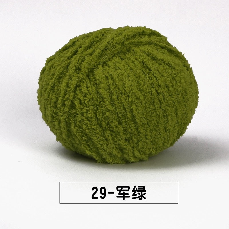 fluffy soft velvet furry yarn 53 colours 雪妃尔萌小爱短绒绒线