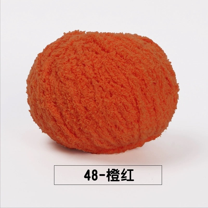 fluffy soft velvet furry yarn 53 colours 雪妃尔萌小爱短绒绒线
