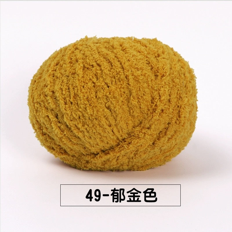 fluffy soft velvet furry yarn 53 colours 雪妃尔萌小爱短绒绒线