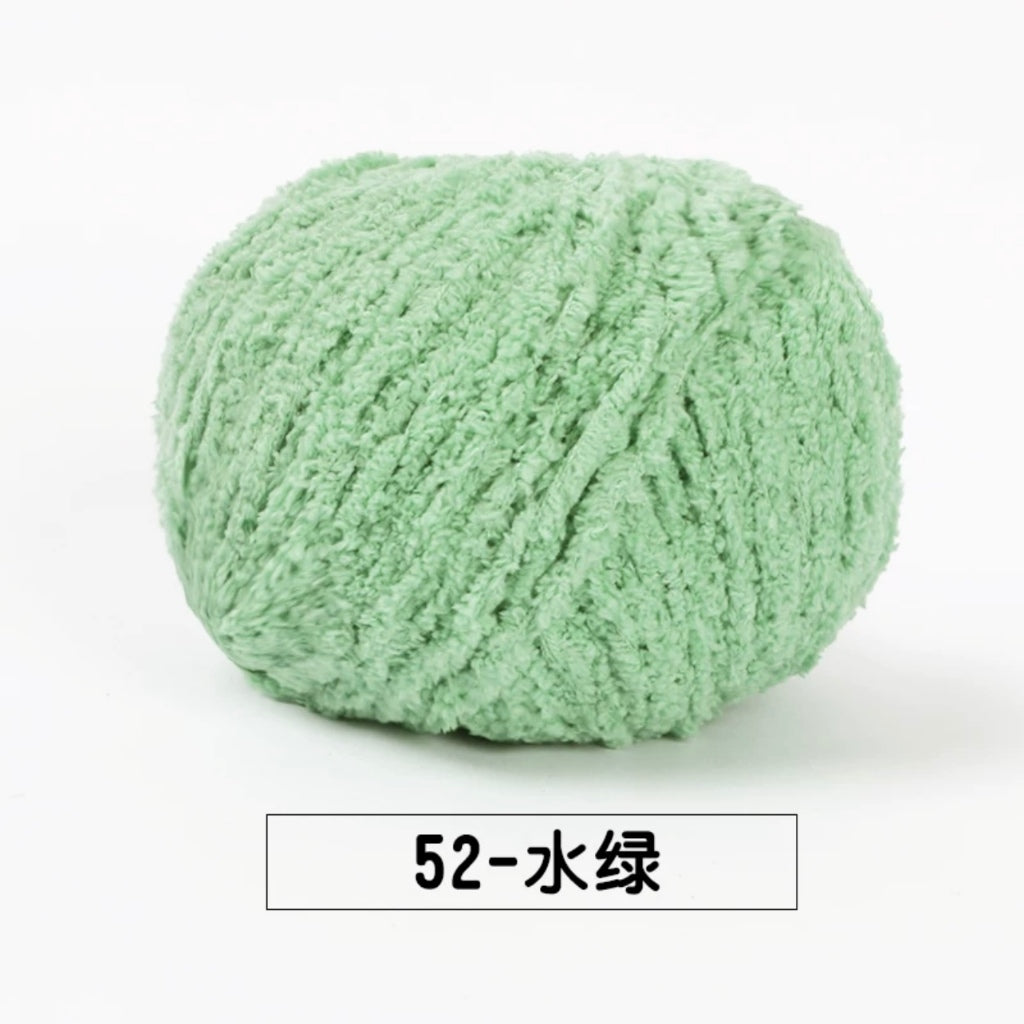 fluffy soft velvet furry yarn 53 colours 雪妃尔萌小爱短绒绒线