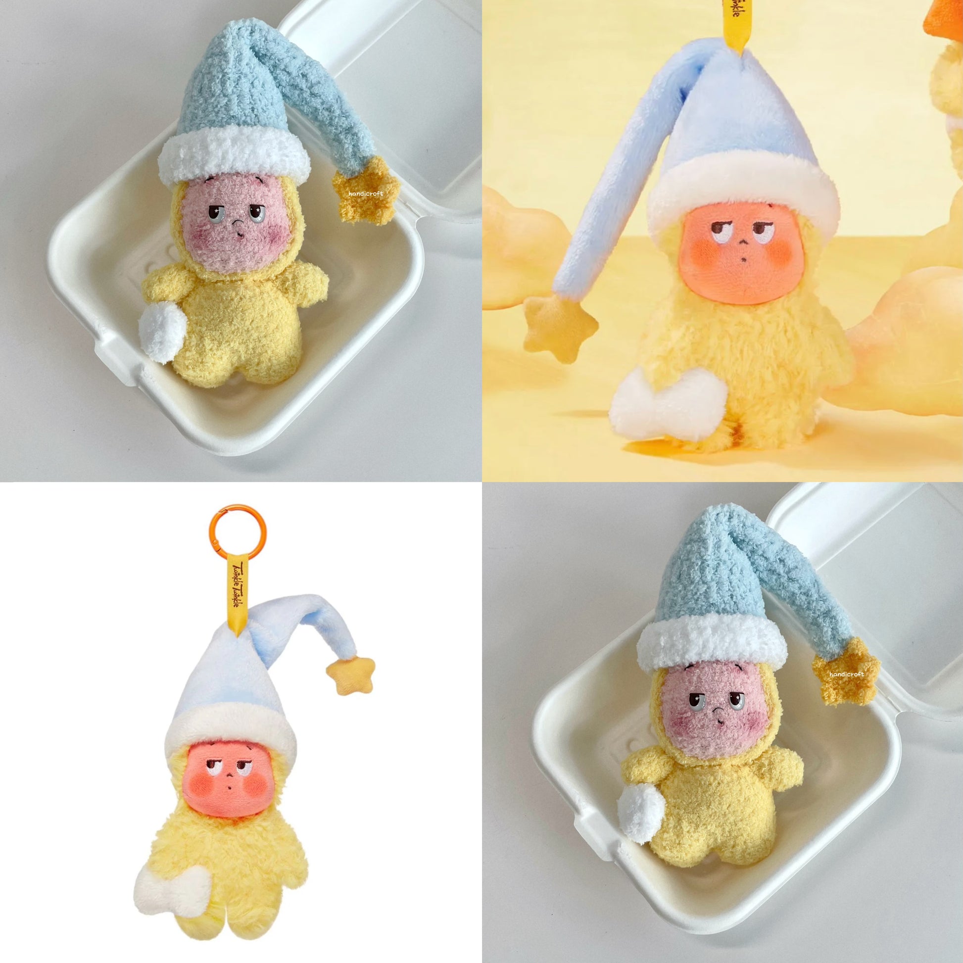 handicroft handmade crochet We are Twinkle Twinkle Series Plush Pendant Blind Box little yawn