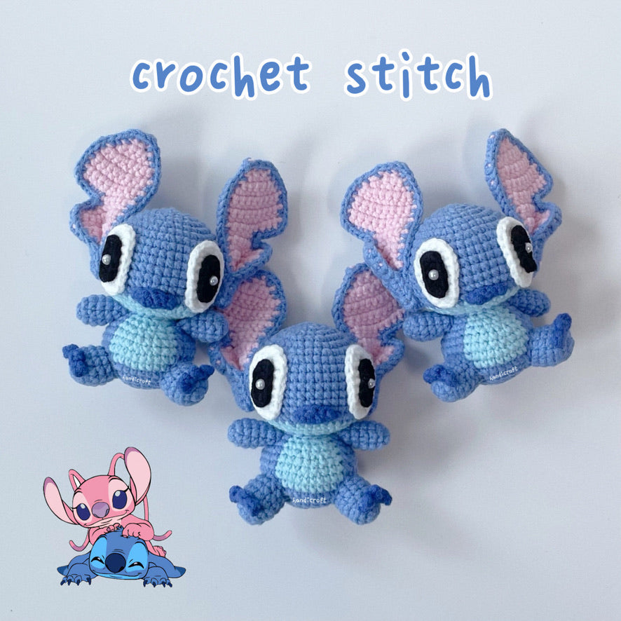 handicroft handmade crochet character amigurumi keychain tropical sweethearts