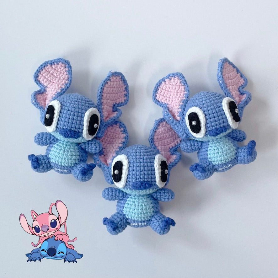 handicroft handmade crochet character amigurumi keychain tropical sweethearts