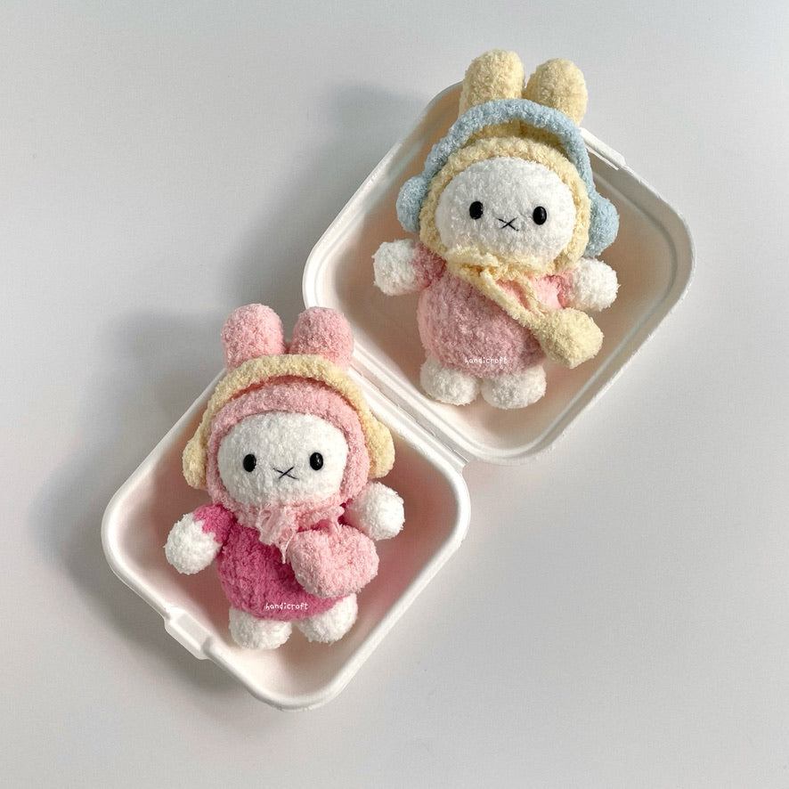 handicroft handmade crochet miffy A and B
