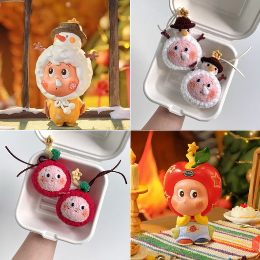 handicroft handmade crochet pop mart twinkle twinkle the gift from stars series figures plushies full collection