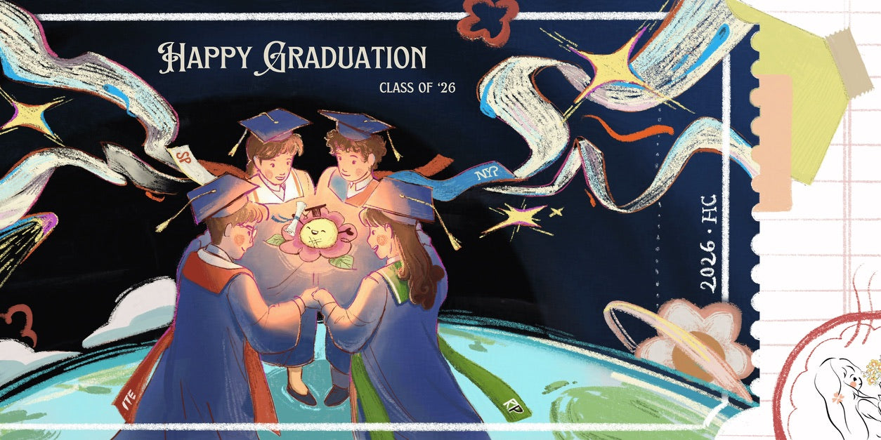 handicroft poly ITE graduation banner 2026