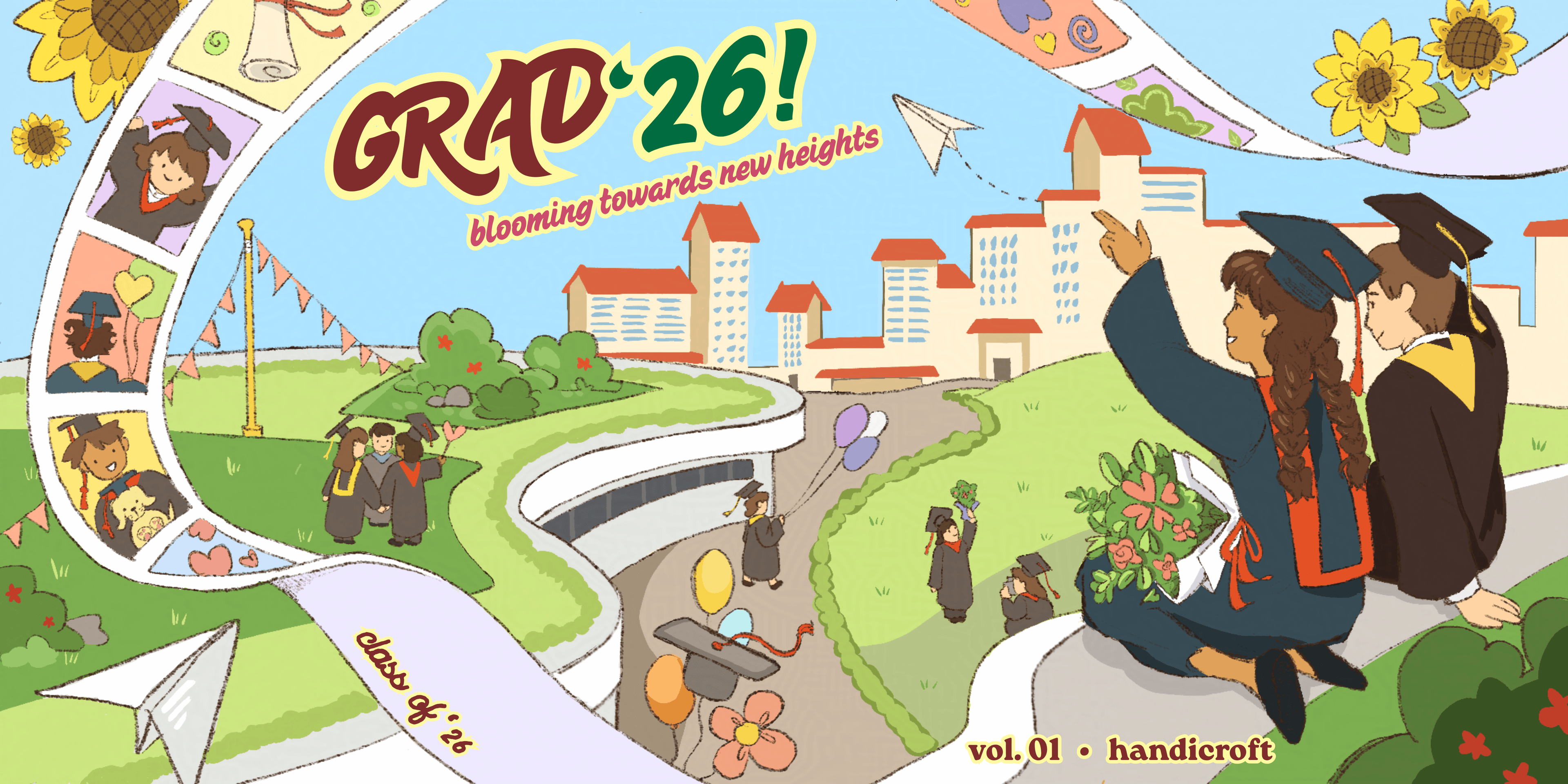 handicroft university graduation 2026 website banner