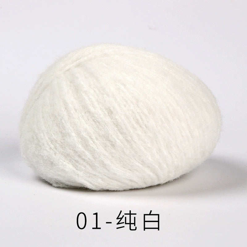 marshmallow sweet cotton candy yarn 40 colours 雪妃尔棉花糖手编线