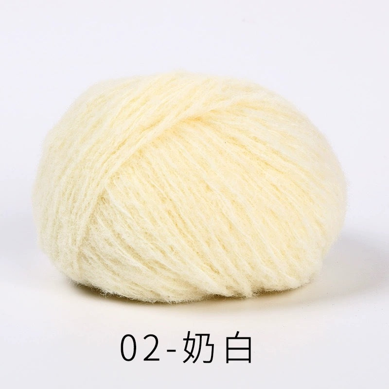 marshmallow sweet cotton candy yarn 40 colours 雪妃尔棉花糖手编线