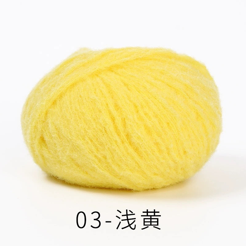marshmallow sweet cotton candy yarn 40 colours 雪妃尔棉花糖手编线