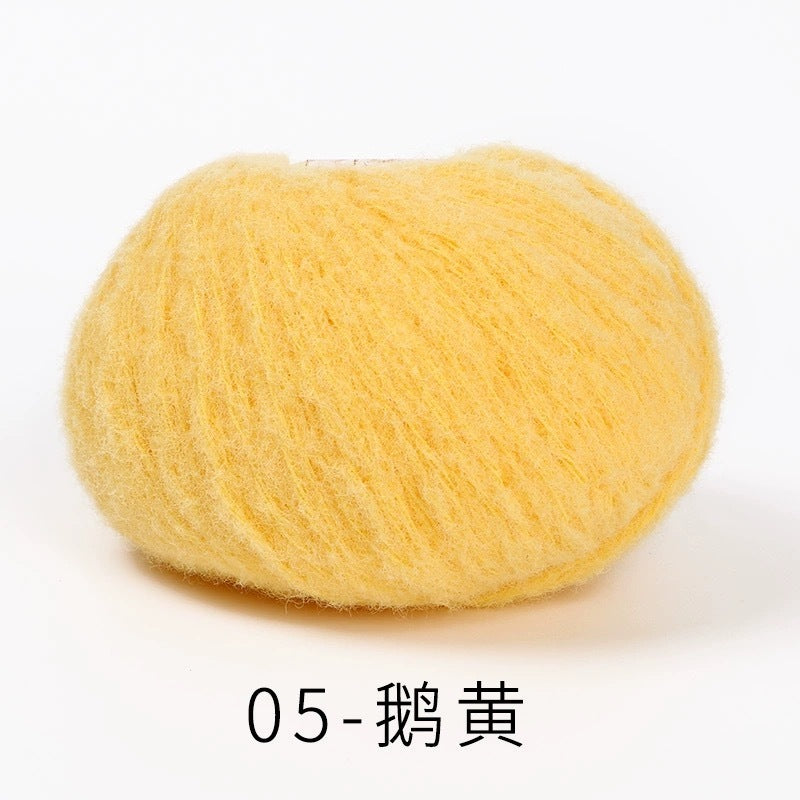 marshmallow sweet cotton candy yarn 40 colours 雪妃尔棉花糖手编线