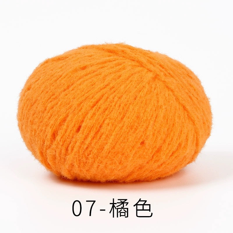 marshmallow sweet cotton candy yarn 40 colours 雪妃尔棉花糖手编线