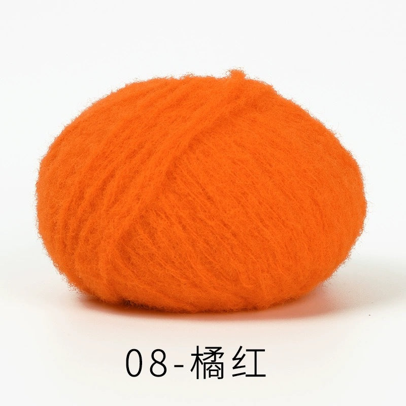 marshmallow sweet cotton candy yarn 40 colours 雪妃尔棉花糖手编线