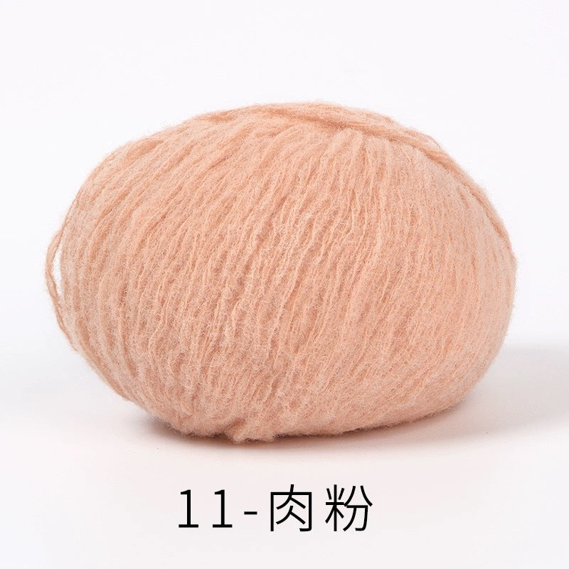 marshmallow sweet cotton candy yarn 40 colours 雪妃尔棉花糖手编线