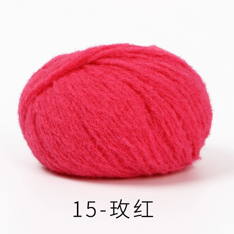 marshmallow sweet cotton candy yarn 40 colours 雪妃尔棉花糖手编线