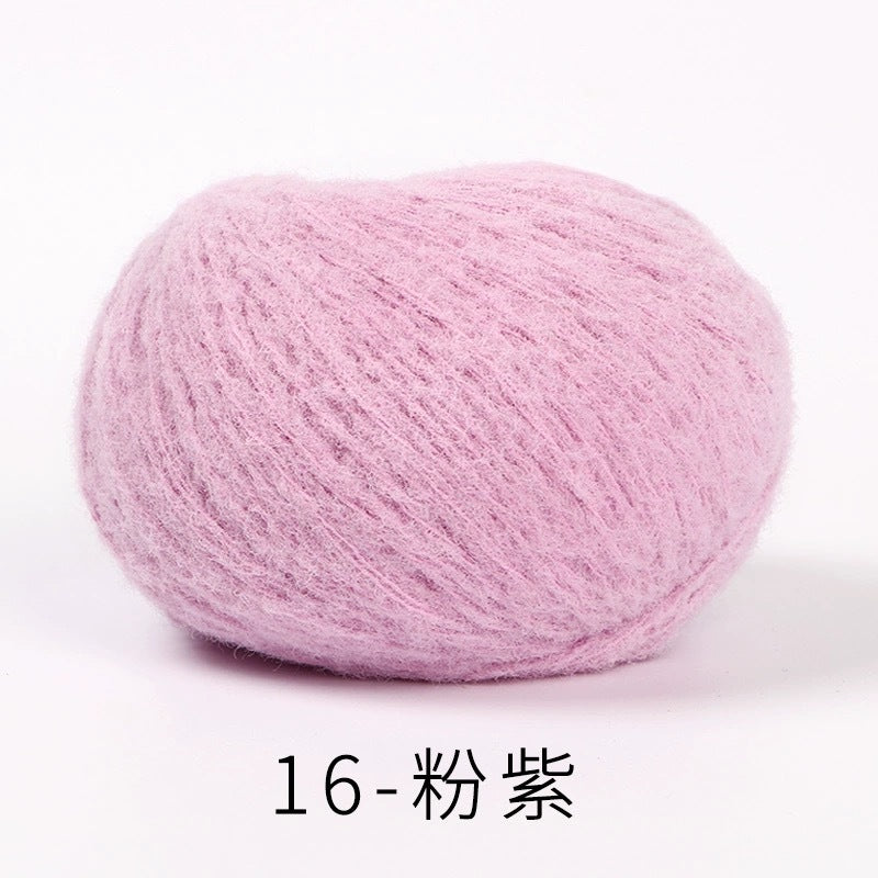 marshmallow sweet cotton candy yarn 40 colours 雪妃尔棉花糖手编线