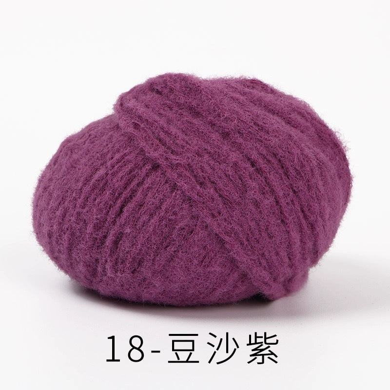 marshmallow sweet cotton candy yarn 40 colours 雪妃尔棉花糖手编线