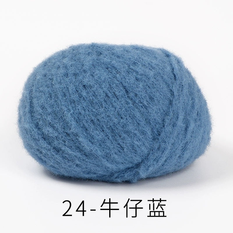 marshmallow sweet cotton candy yarn 40 colours 雪妃尔棉花糖手编线
