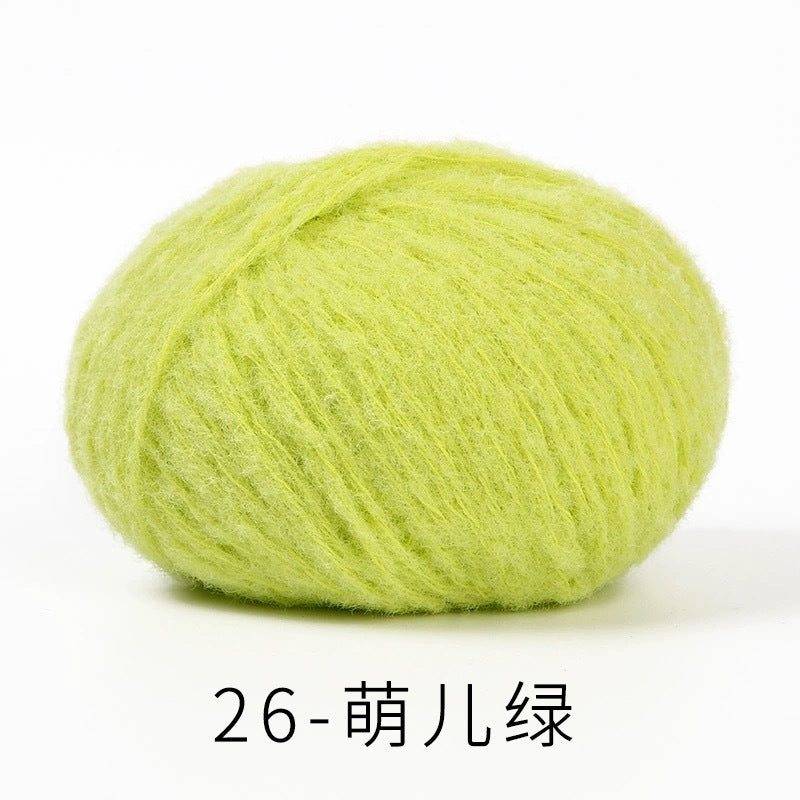 marshmallow sweet cotton candy yarn 40 colours 雪妃尔棉花糖手编线