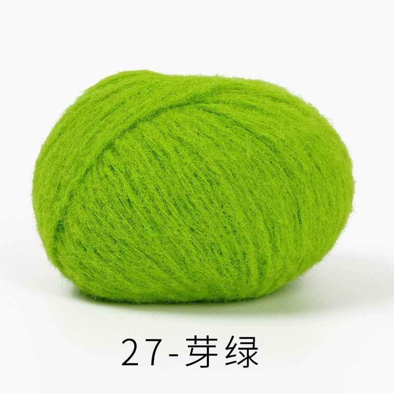 marshmallow sweet cotton candy yarn 40 colours 雪妃尔棉花糖手编线