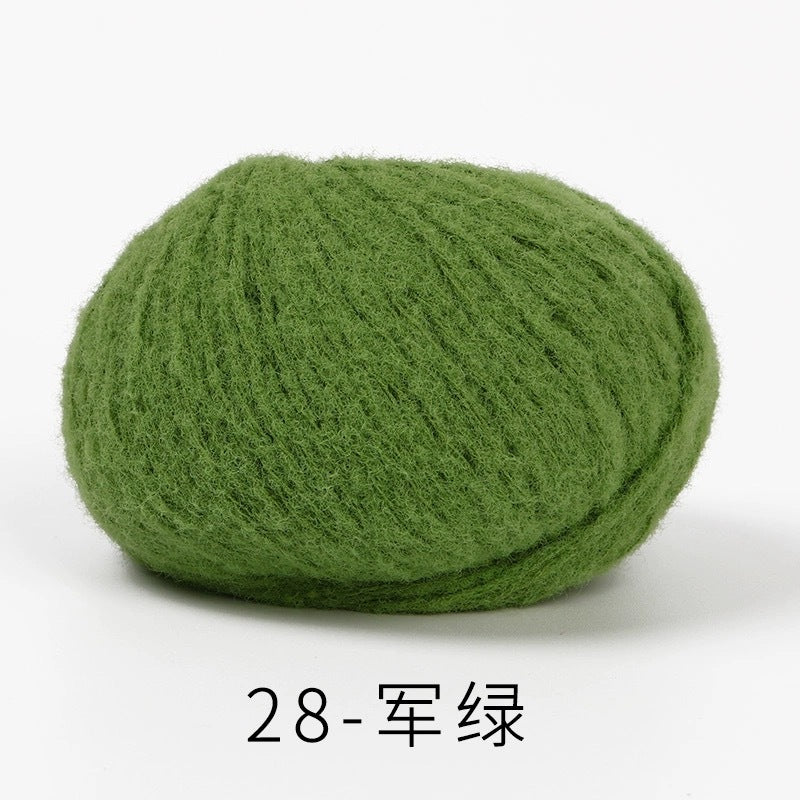 marshmallow sweet cotton candy yarn 40 colours 雪妃尔棉花糖手编线