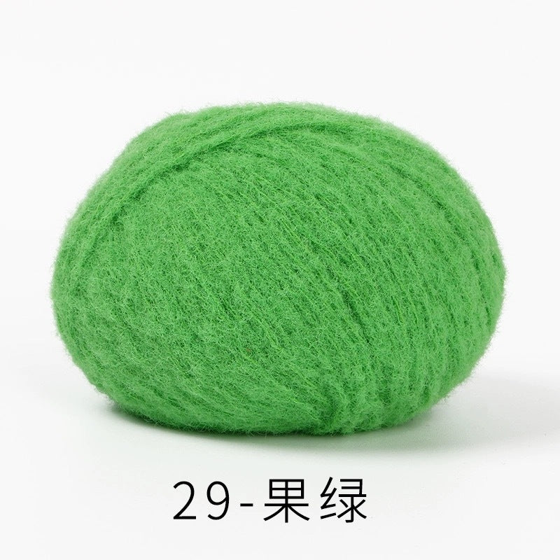 marshmallow sweet cotton candy yarn 40 colours 雪妃尔棉花糖手编线