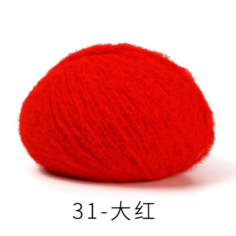 marshmallow sweet cotton candy yarn 40 colours 雪妃尔棉花糖手编线