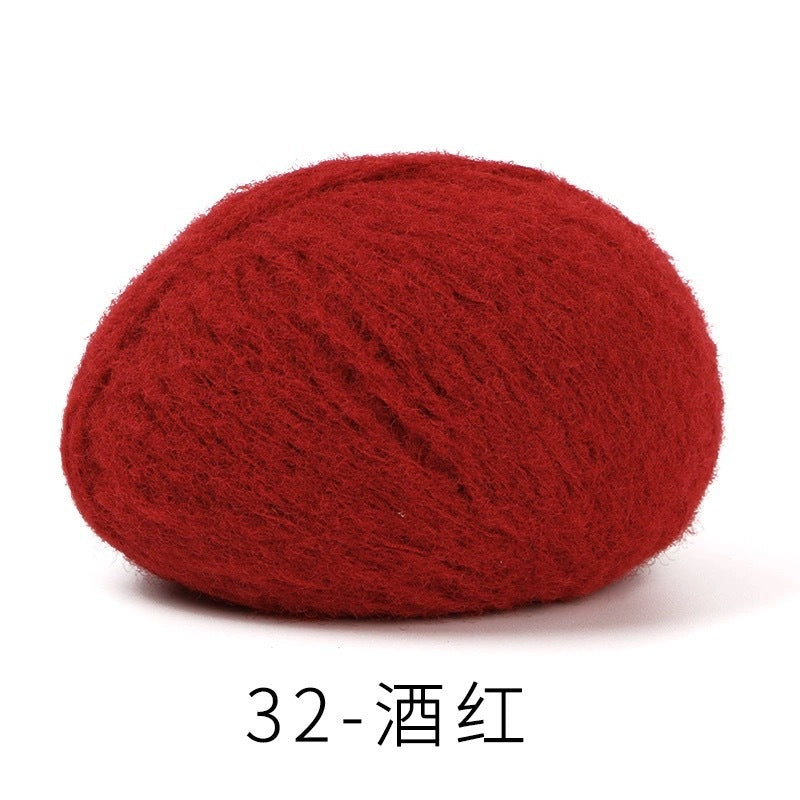 marshmallow sweet cotton candy yarn 40 colours 雪妃尔棉花糖手编线