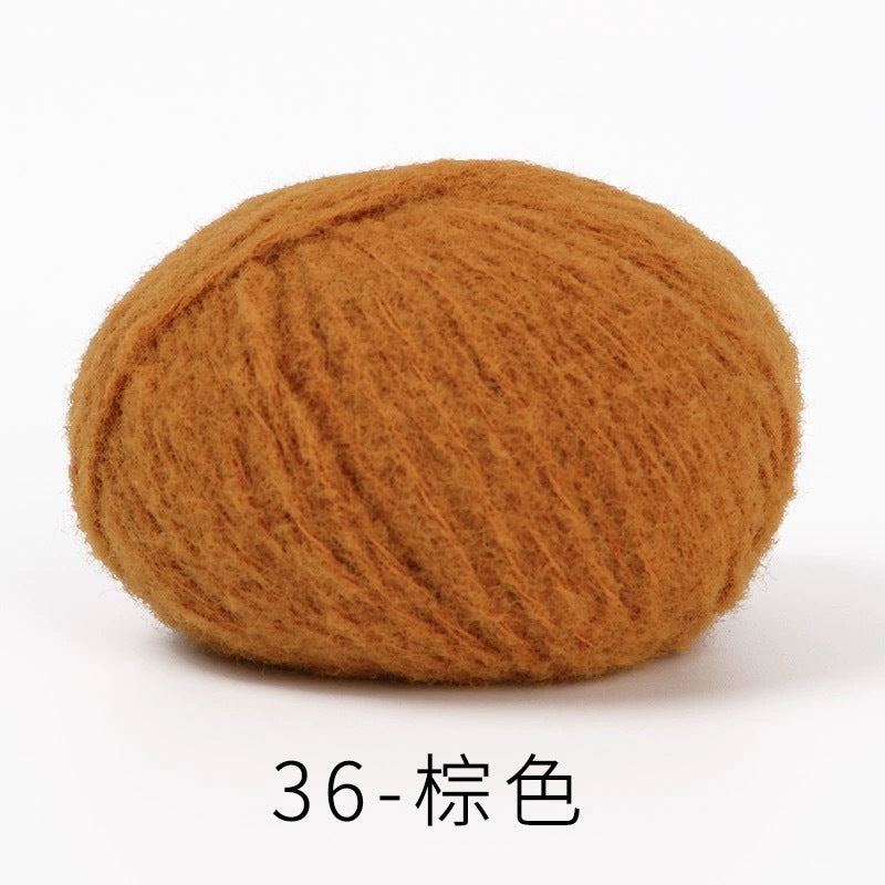 marshmallow sweet cotton candy yarn 40 colours 雪妃尔棉花糖手编线