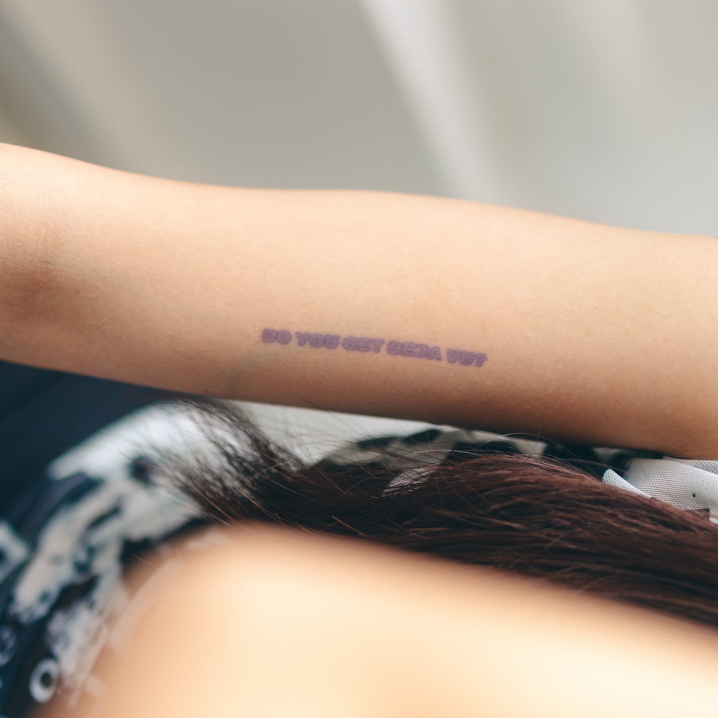 [bundle] olivia rodrigo quotes - temporary tattoo sticker