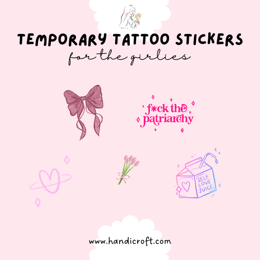 [bundle] for the girlies - temporary tattoo sticker