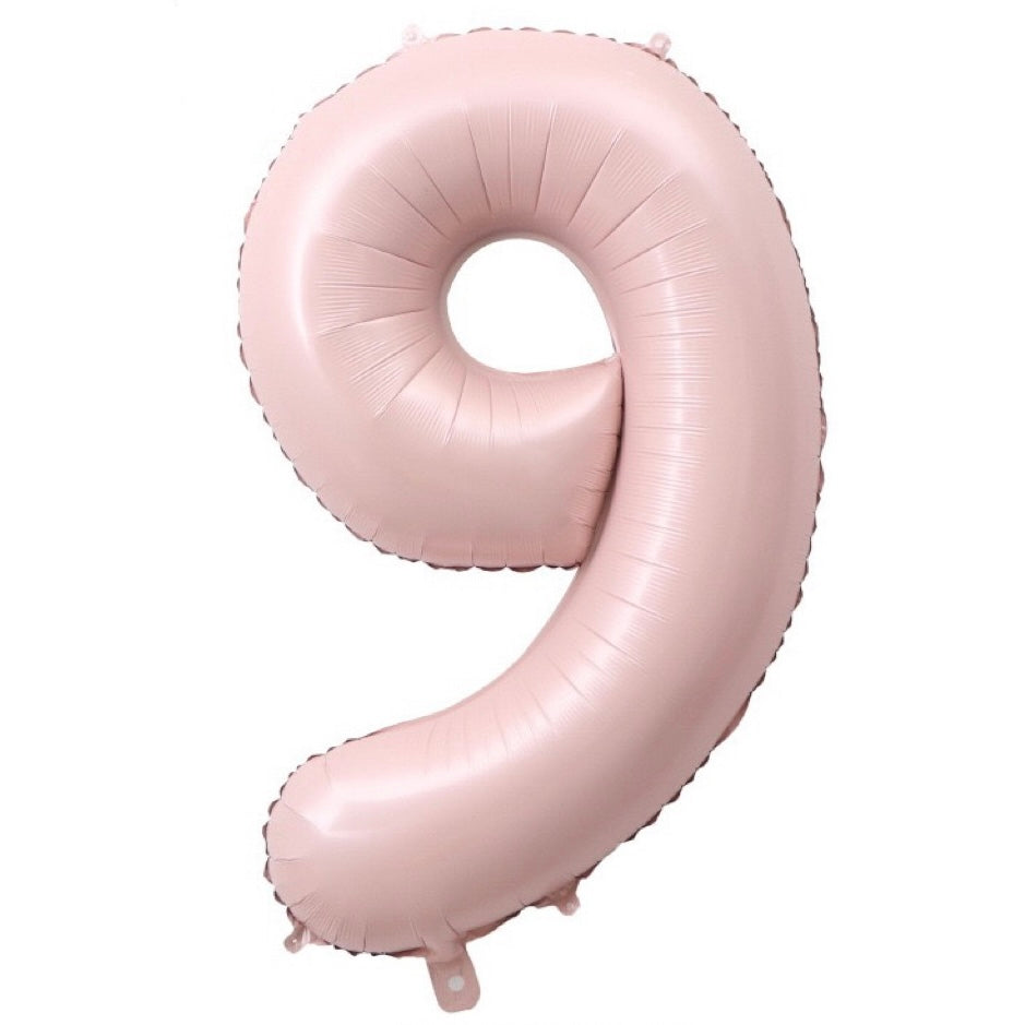 40inch number foil balloons - baby pink [HELIUM] 🌸🌷🎀